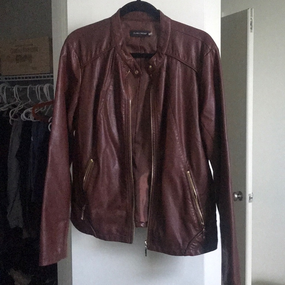 Ivanka Trump Leather Jacket